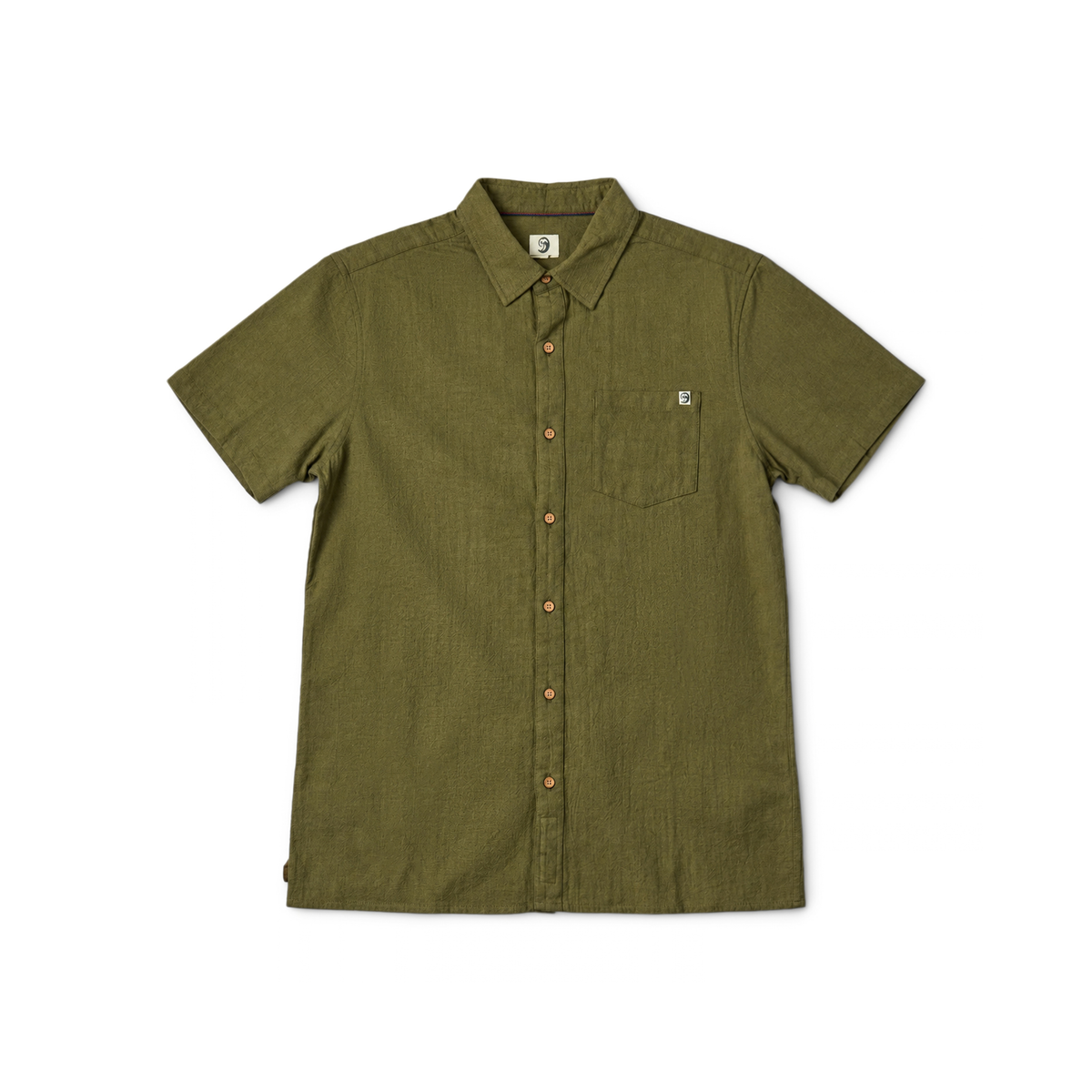 Layback Short Sleeve Woven