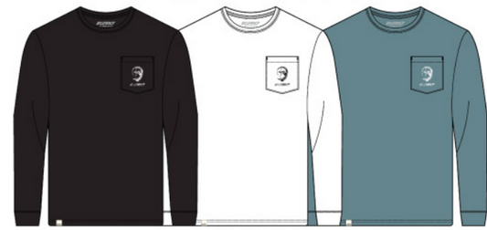 Overspray Tube Rider Long Sleeve Pocket Tee
