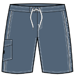 Throwback Boardshort