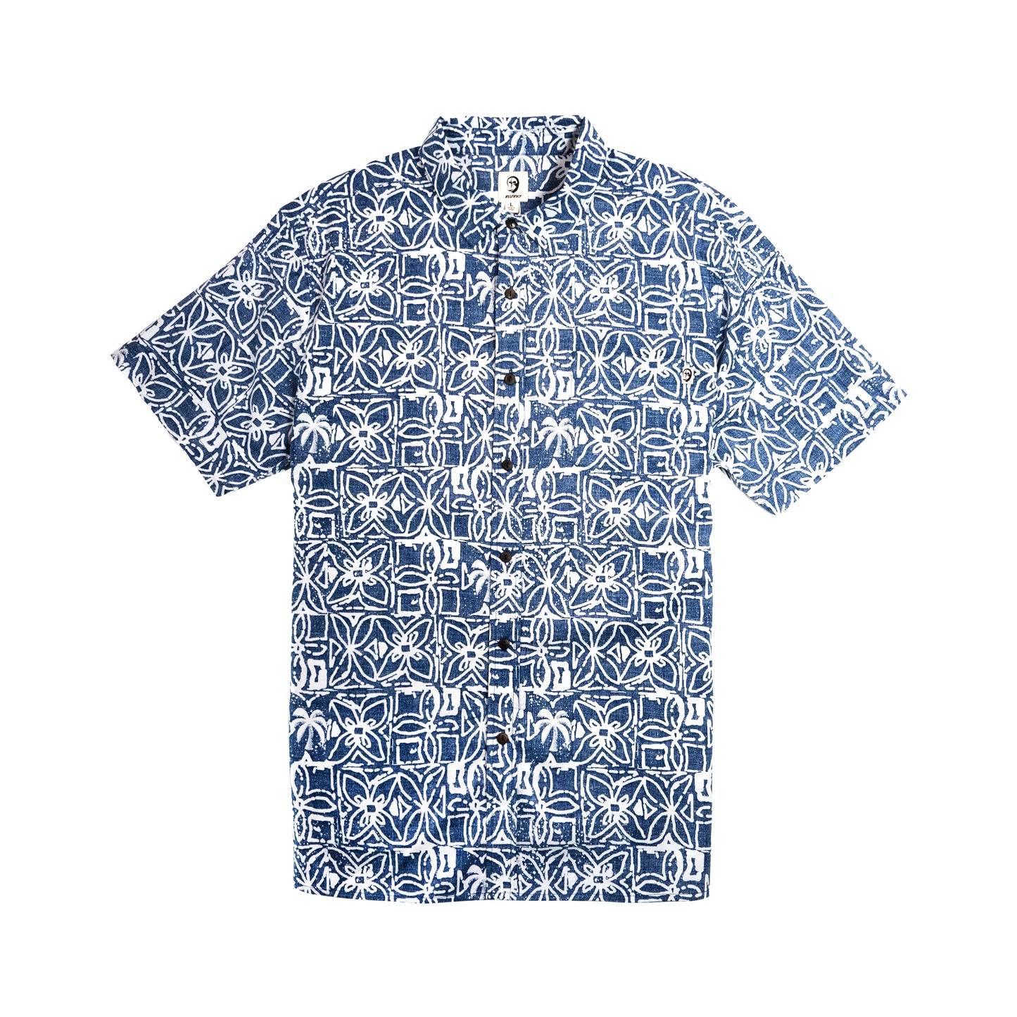Tapa Short Sleeve Button Up Shirt