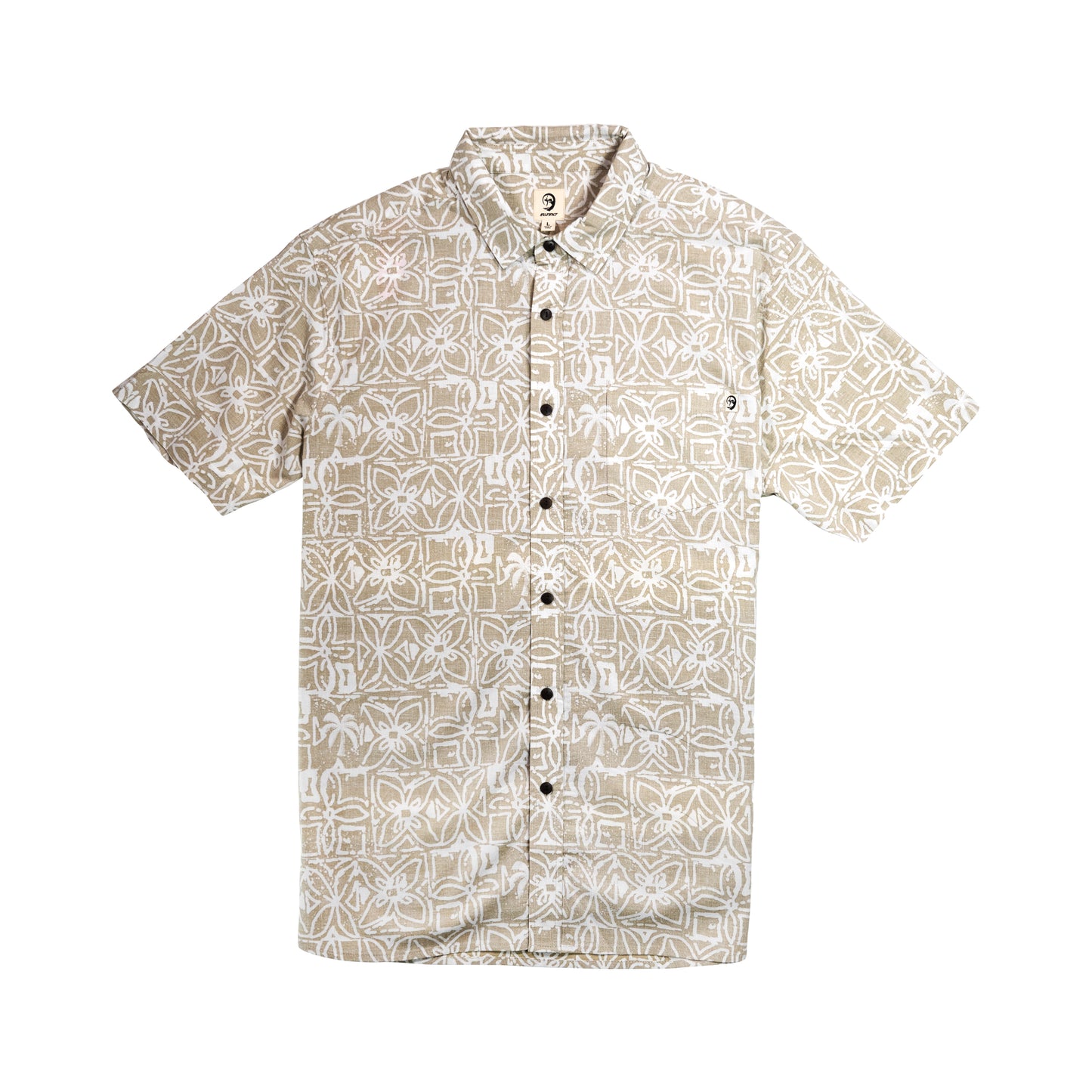 Tapa Short Sleeve Button Up Shirt