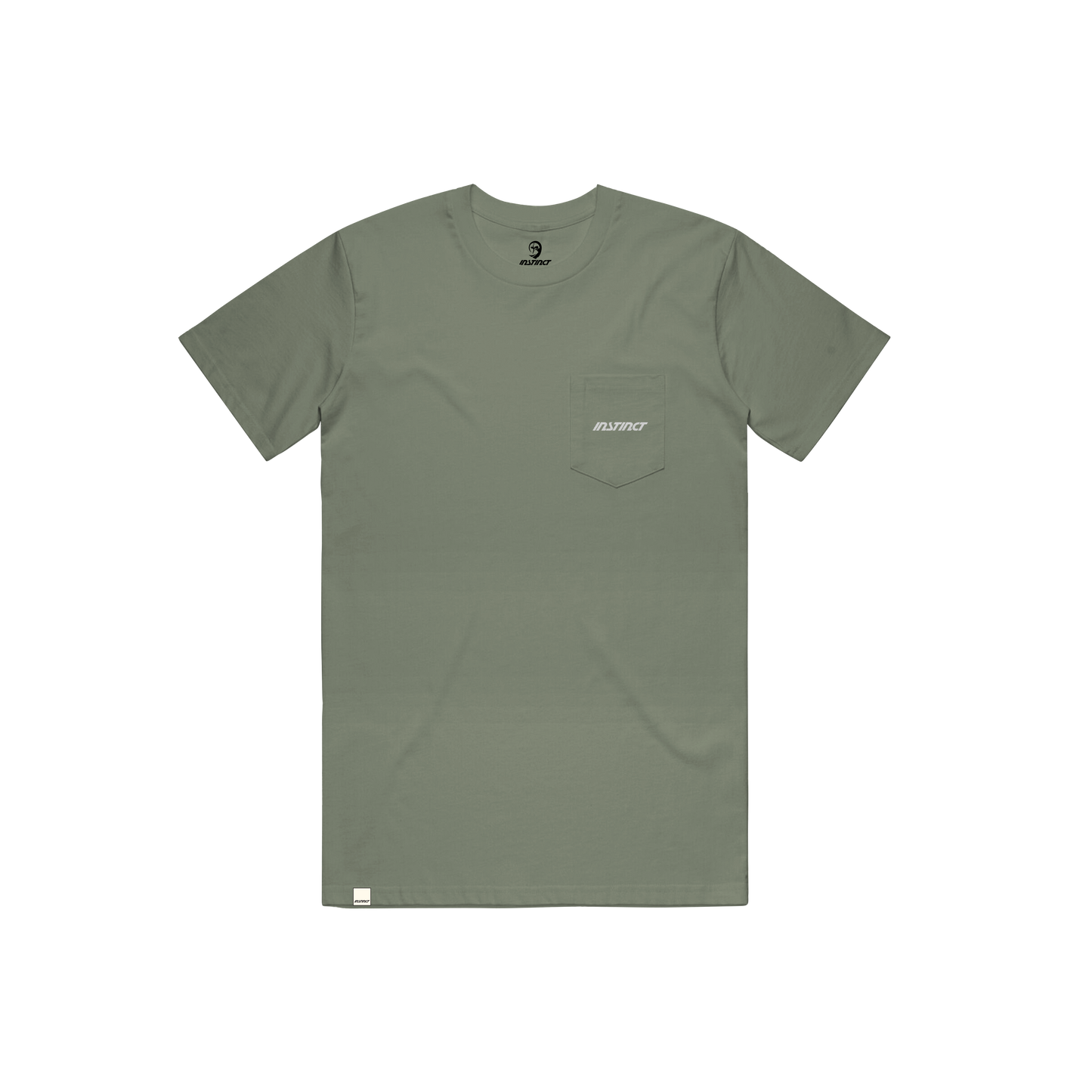 Instinct Wordmark Pocket Tee